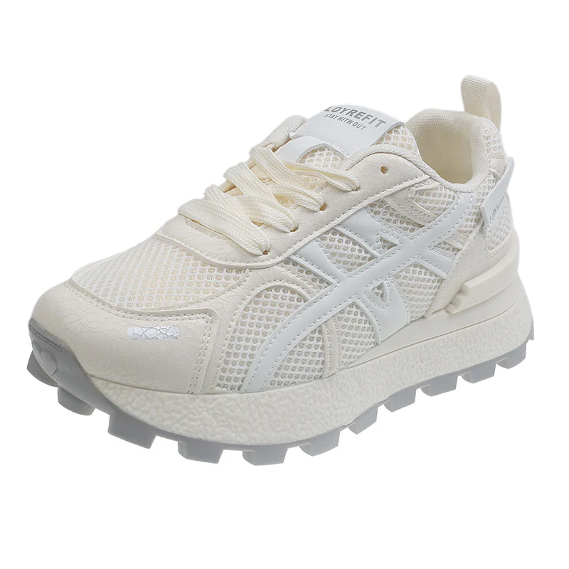 Damen Sportliche Lauf-Sneaker mit atmungsaktivem Mesh-Obermaterial und rutschfester Sohle Heidi Mode - Image 7