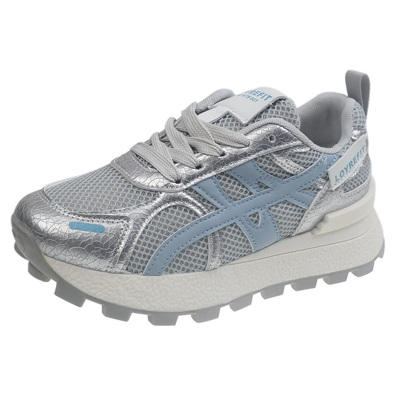 Damen Sportliche Lauf-Sneaker mit atmungsaktivem Mesh-Obermaterial und rutschfester Sohle Heidi Mode - Image 8