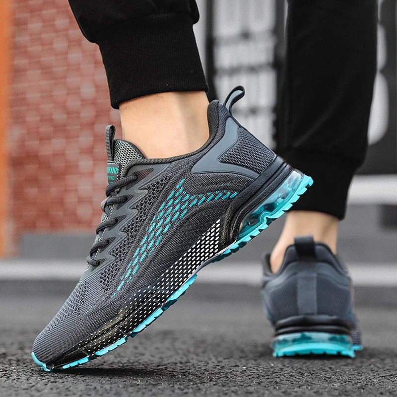 Damen Sportliche Lauf-Sneaker mit atmungsaktivem Mesh-Obermaterial und stoßdämpfender Sohle Heidi Mode - Image 3