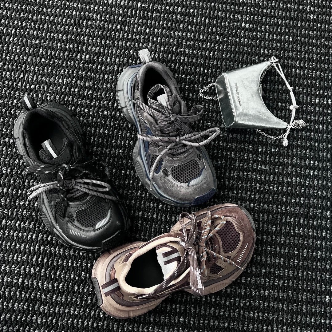 Damen Sportliche Lauf-Sneaker mit atmungsaktivem Mesh und dämpfender Sohle Heidi Mode - Image 3