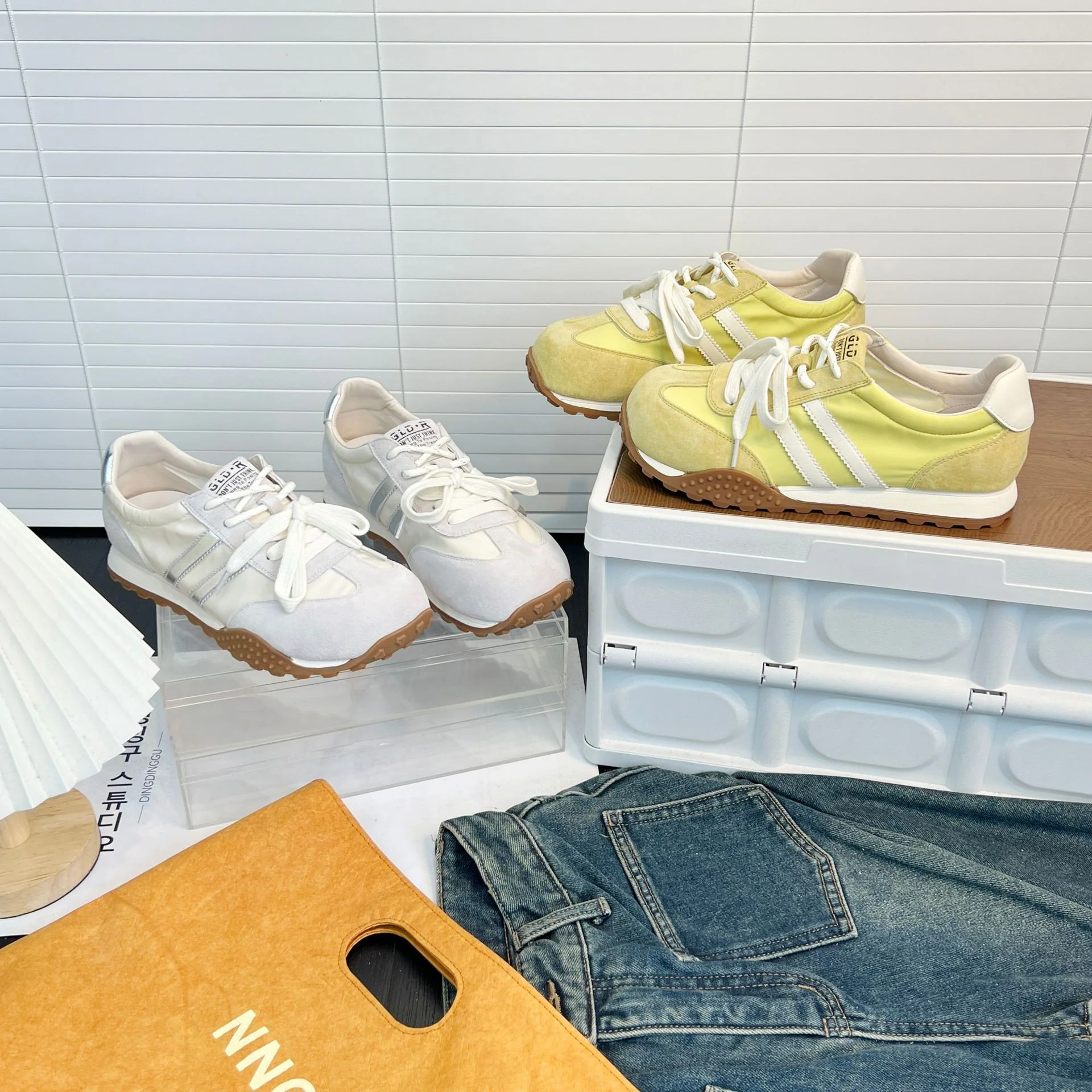 Damen Sportliche Lauf-Sneaker mit atmungsaktivem Obermaterial und stabiler Sohle Heidi Mode - Image 3