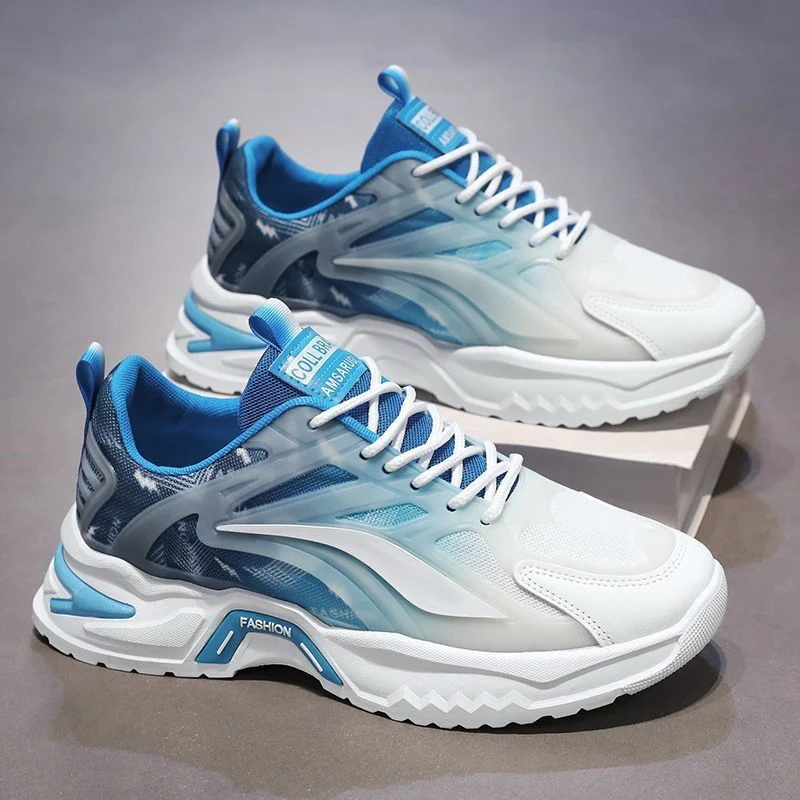 Damen Sportliche Lauf-Sneaker mit atmungsaktiven Mesh-Einsätzen und dämpfender Sohle Heidi Mode - Image 6
