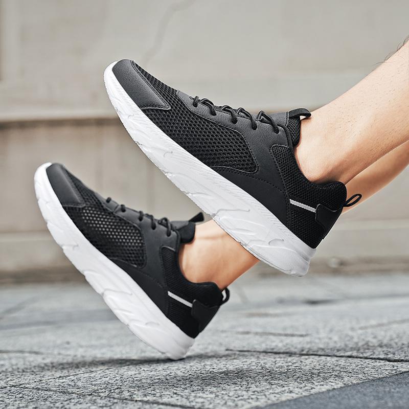Damen Sportliche Lauf-Sneaker mit atmungsaktiver Mesh-Oberfläche Heidi Mode - Image 3