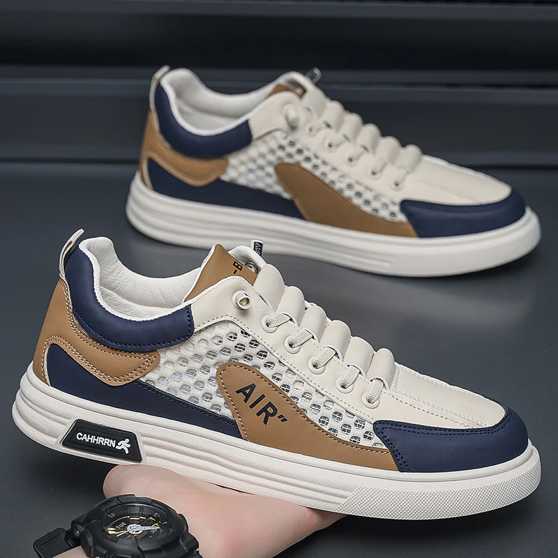 Damen Sportliche Lauf-Sneaker mit atmungsaktiver Mesh-Oberfläche Heidi Mode - Image 2