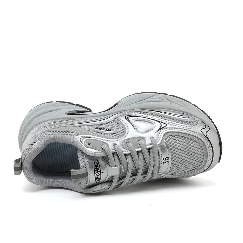 Damen Sportliche Lauf-Sneaker mit atmungsaktiver Mesh-Oberfläche und dämpfendem Fußbett Heidi Mode - Image 2