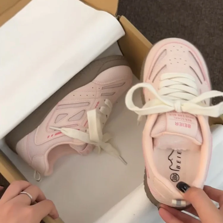 Damen Sportliche Lauf-Sneaker mit atmungsaktiver Mesh-Oberfläche und dämpfendem Sohlenprofil Heidi Mode - Image 2