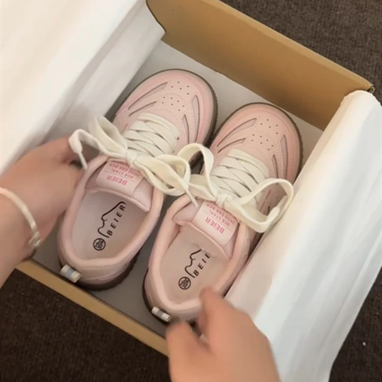 Damen Sportliche Lauf-Sneaker mit atmungsaktiver Mesh-Oberfläche und dämpfendem Sohlenprofil Heidi Mode - Image 5