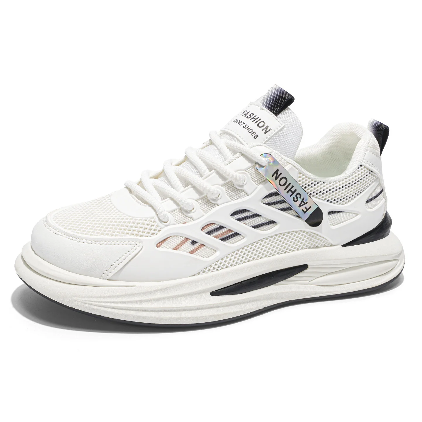 Damen Sportliche Lauf-Sneaker mit atmungsaktiver Mesh-Oberfläche und stoßdämpfendem Sohlenprofil Heidi Mode - Image 5