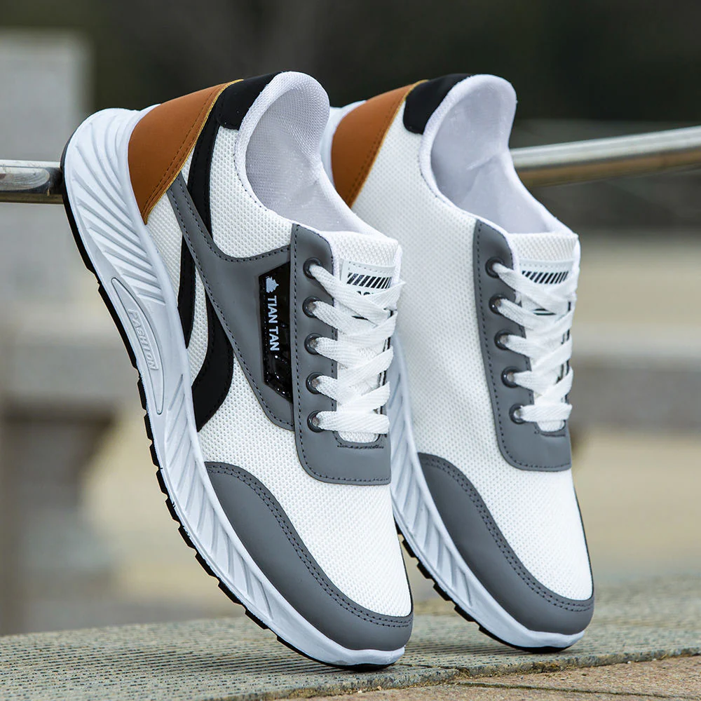 Damen Sportliche Lauf-Sneaker mit atmungsaktiver Oberflächenstruktur und starker Dämpfung Heidi Mode - Image 2