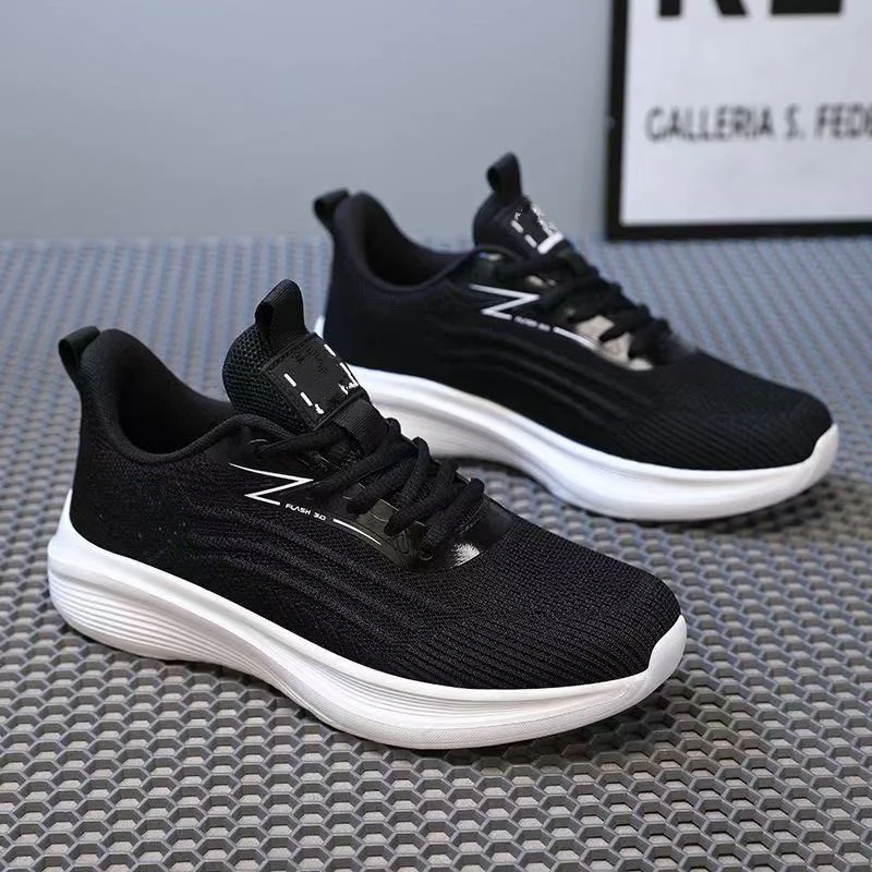 Damen Sportliche Lauf-Sneaker mit atmungsaktiver Oberflächenstruktur und stoßdämpfender Sohle Heidi Mode - Image 7