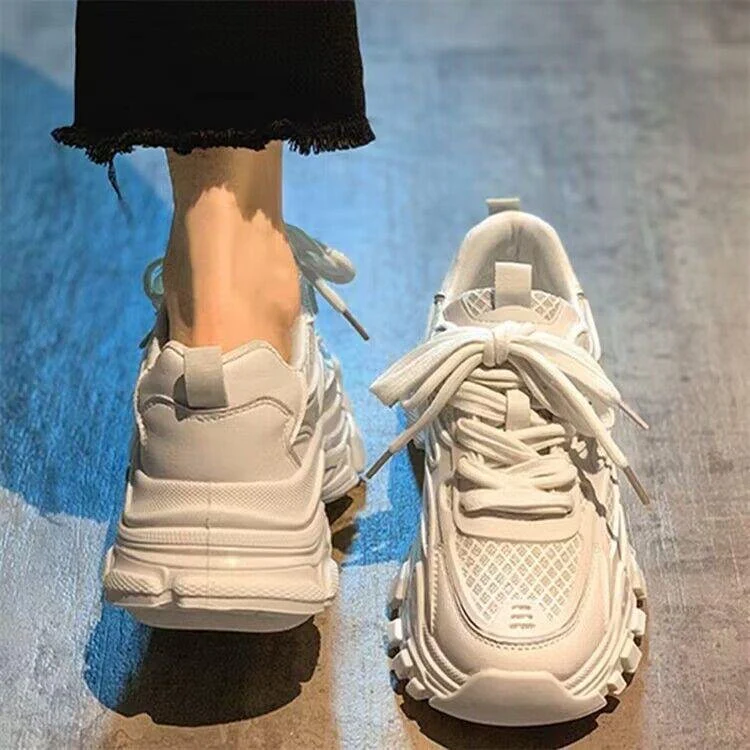 Damen Sportliche Lauf-Sneaker mit atmungsaktiver Sohle und robustem Profil Heidi Mode - Image 3