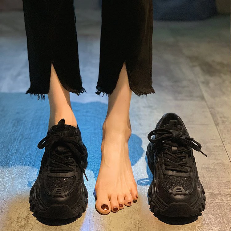 Damen Sportliche Lauf-Sneaker mit atmungsaktiver Sohle und robustem Profil Heidi Mode - Image 6