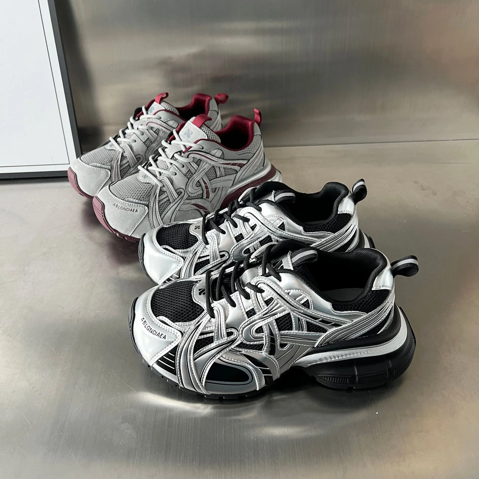 Damen Sportliche Lauf-Sneaker mit dämpfendem Mesh-Obermaterial Heidi Mode - Image 3