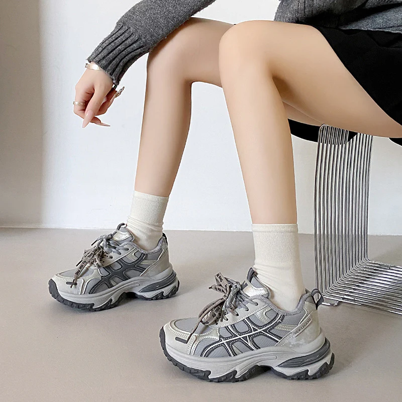 Damen Sportliche Lauf-Sneaker mit dämpfender und atmungsaktiver Konstruktion Heidi Mode - Image 3
