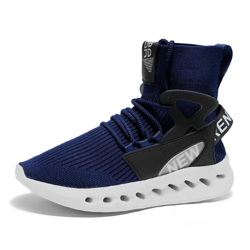 Damen Sportliche Lauf-Sneaker mit elastischem Strick-Obermaterial und rutschfester Sohle Heidi Mode - Image 7
