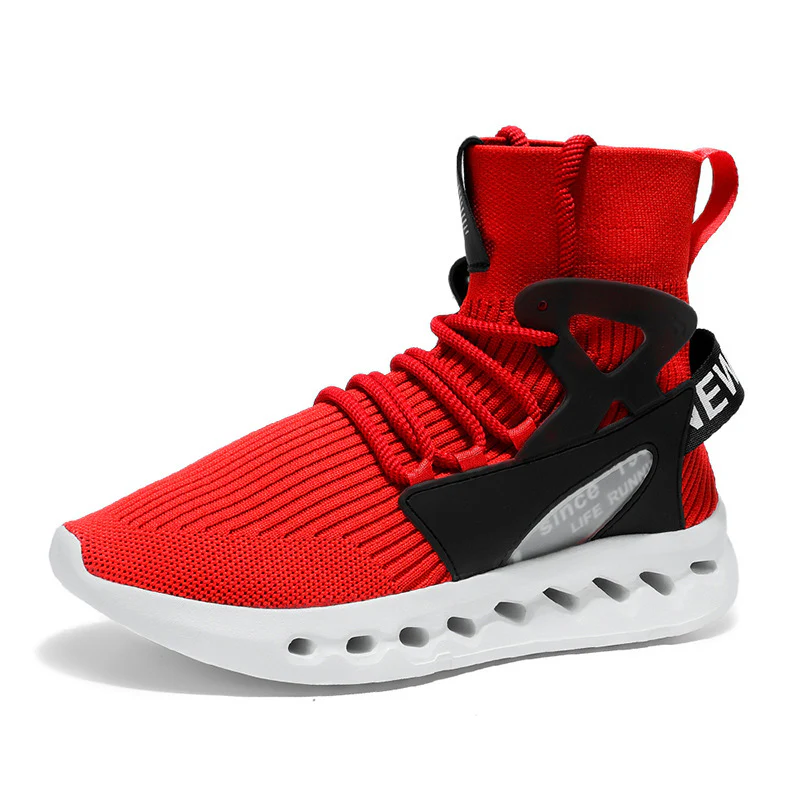 Damen Sportliche Lauf-Sneaker mit elastischem Strick-Obermaterial und rutschfester Sohle Heidi Mode - Image 9
