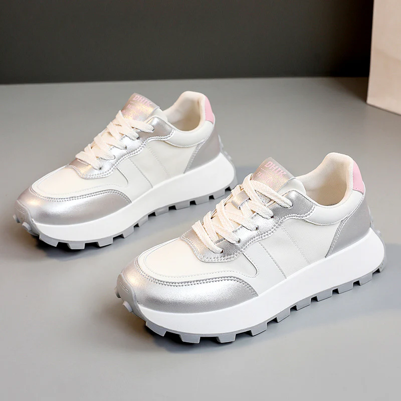 Damen Sportliche Lauf-Sneaker mit gepolstertem Innenfutter und modernem Profil Heidi Mode - Image 7