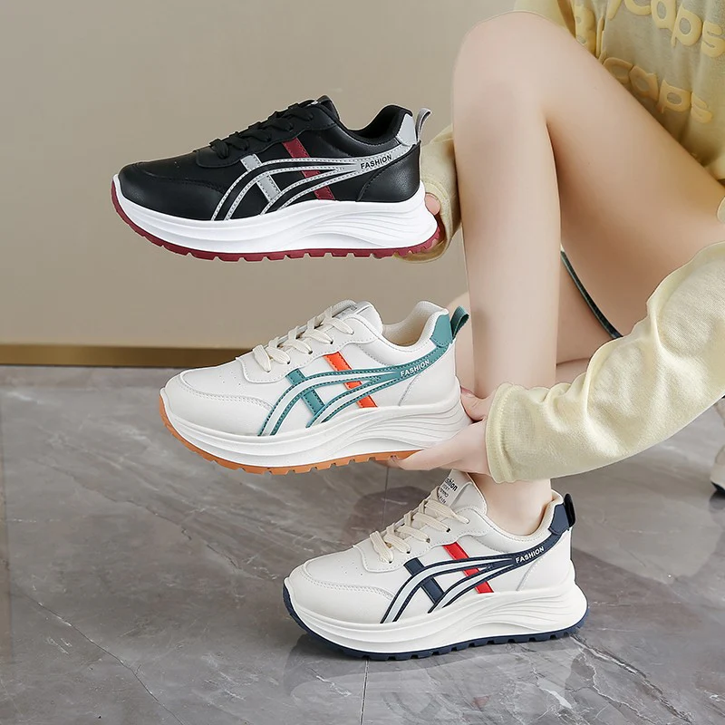 Damen Sportliche Lauf-Sneaker mit gepolsterter Sohle Heidi Mode - Image 3