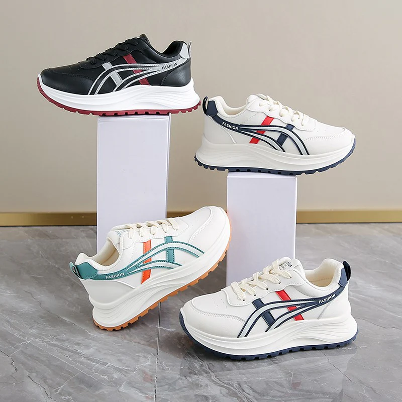 Damen Sportliche Lauf-Sneaker mit gepolsterter Sohle Heidi Mode - Image 4