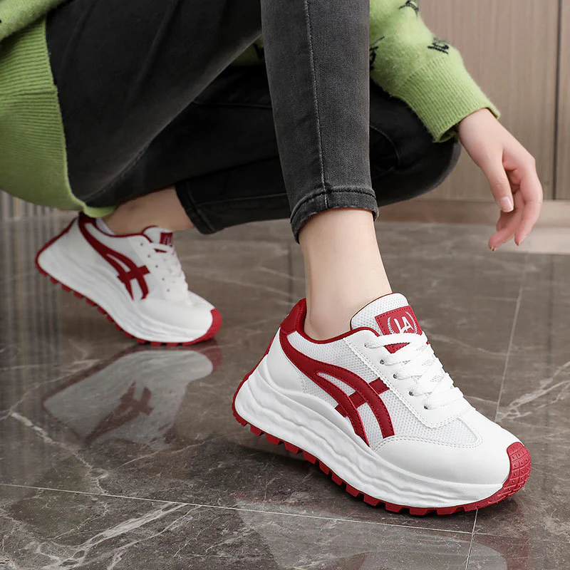 Damen Sportliche Lauf-Sneaker mit leichtem Obermaterial und flexibler Sohle Heidi Mode - Image 3