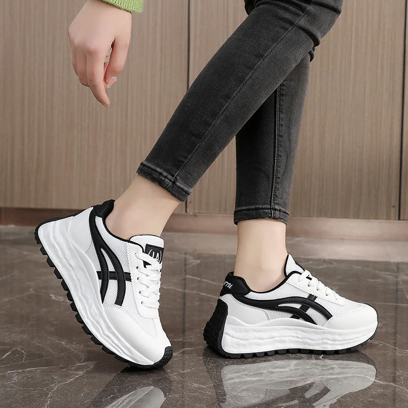 Damen Sportliche Lauf-Sneaker mit leichtem Obermaterial und flexibler Sohle Heidi Mode - Image 4