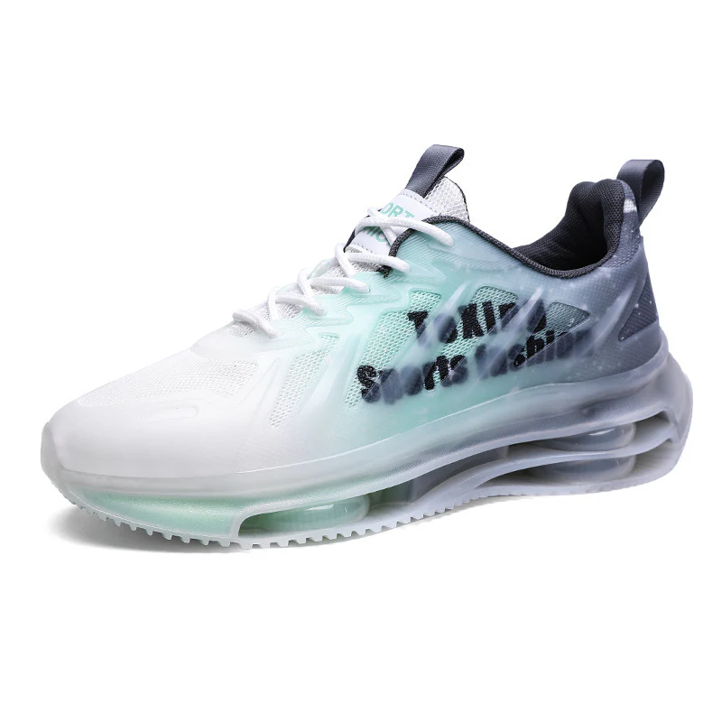 Damen sportliche Lauf-Sneaker mit luftiger Mesh-Oberfläche und stoßdämpfender Sohlentechnologie Heidi Mode - Image 5