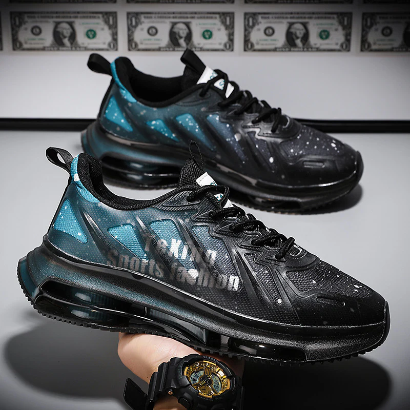 Damen sportliche Lauf-Sneaker mit luftiger Mesh-Oberfläche und stoßdämpfender Sohlentechnologie Heidi Mode - Image 7