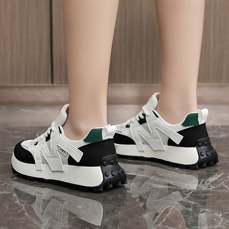 Damen Sportliche Lauf-Sneaker mit rutschfester Sohle und atmungsaktivem Obermaterial Heidi Mode - Image 4