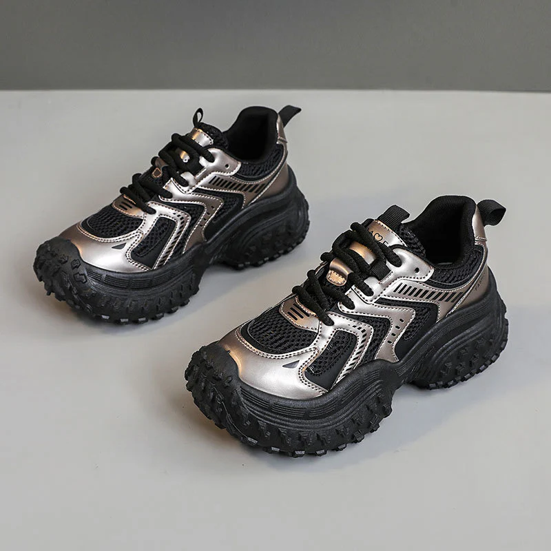 Damen Sportliche Lauf-Sneaker mit rutschfester Sohle und atmungsaktiver Struktur Heidi Mode - Image 8
