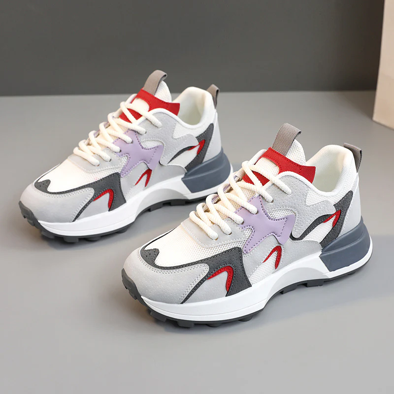 Damen Sportliche Lauf-Sneaker mit stoßdämpfender Sohle und modischem Design Heidi Mode - Image 2