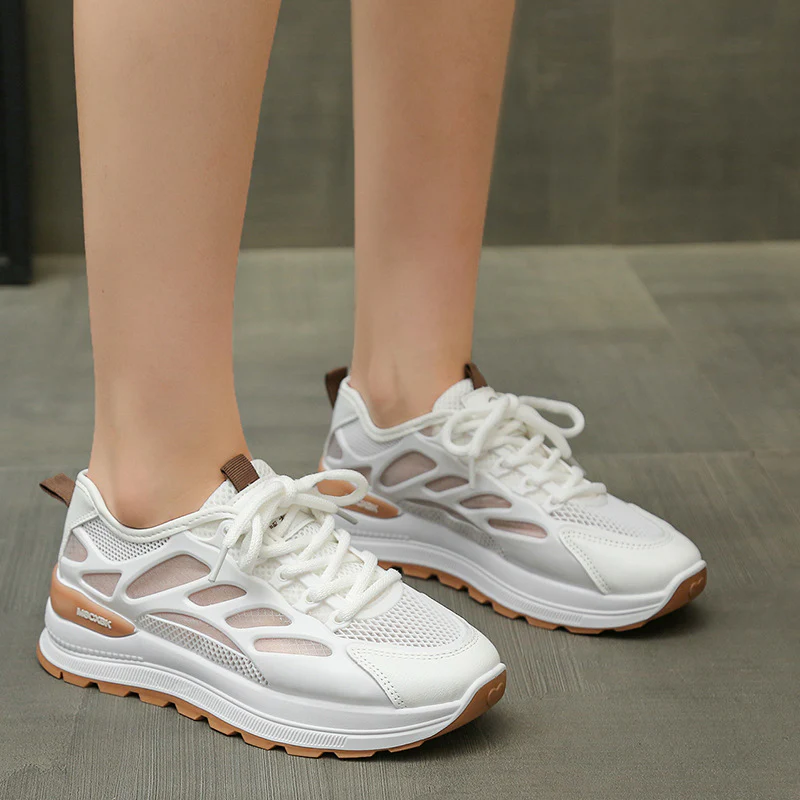 Damen Sportliche Lauf Sneakers Heidi Mode