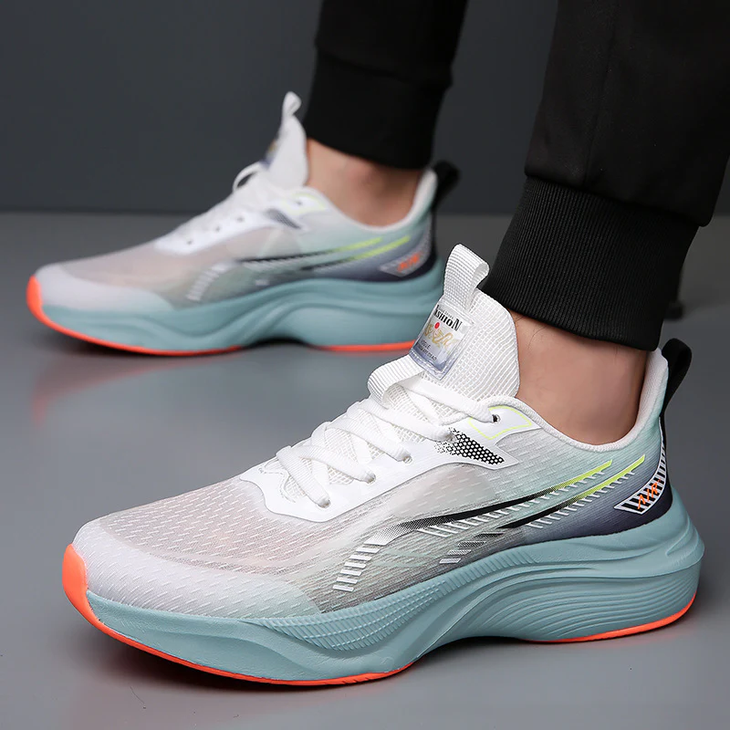 Damen Sportliche Lauf-Sneakers mit atmungsaktivem Mesh-Obermaterial und flexibler Dämpfung Heidi Mode - Image 4
