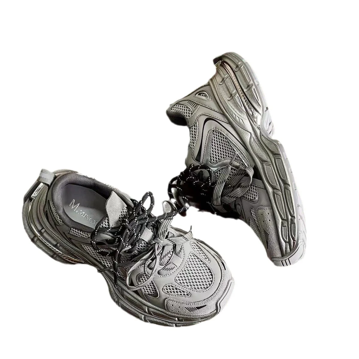 Damen Sportliche Lauf Sneakers mit atmungsaktiver Mesh-Oberfläche Heidi Mode - Image 5