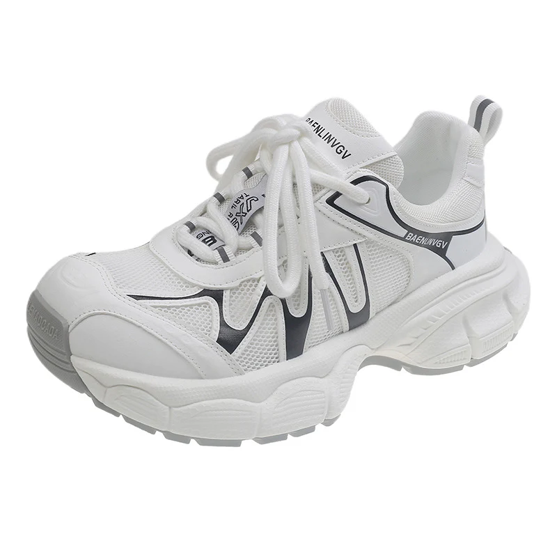 Damen sportliche Lauf Sneakers mit atmungsaktiver Mesh-Oberfläche und dämpfender Sohle Heidi Mode - Image 6