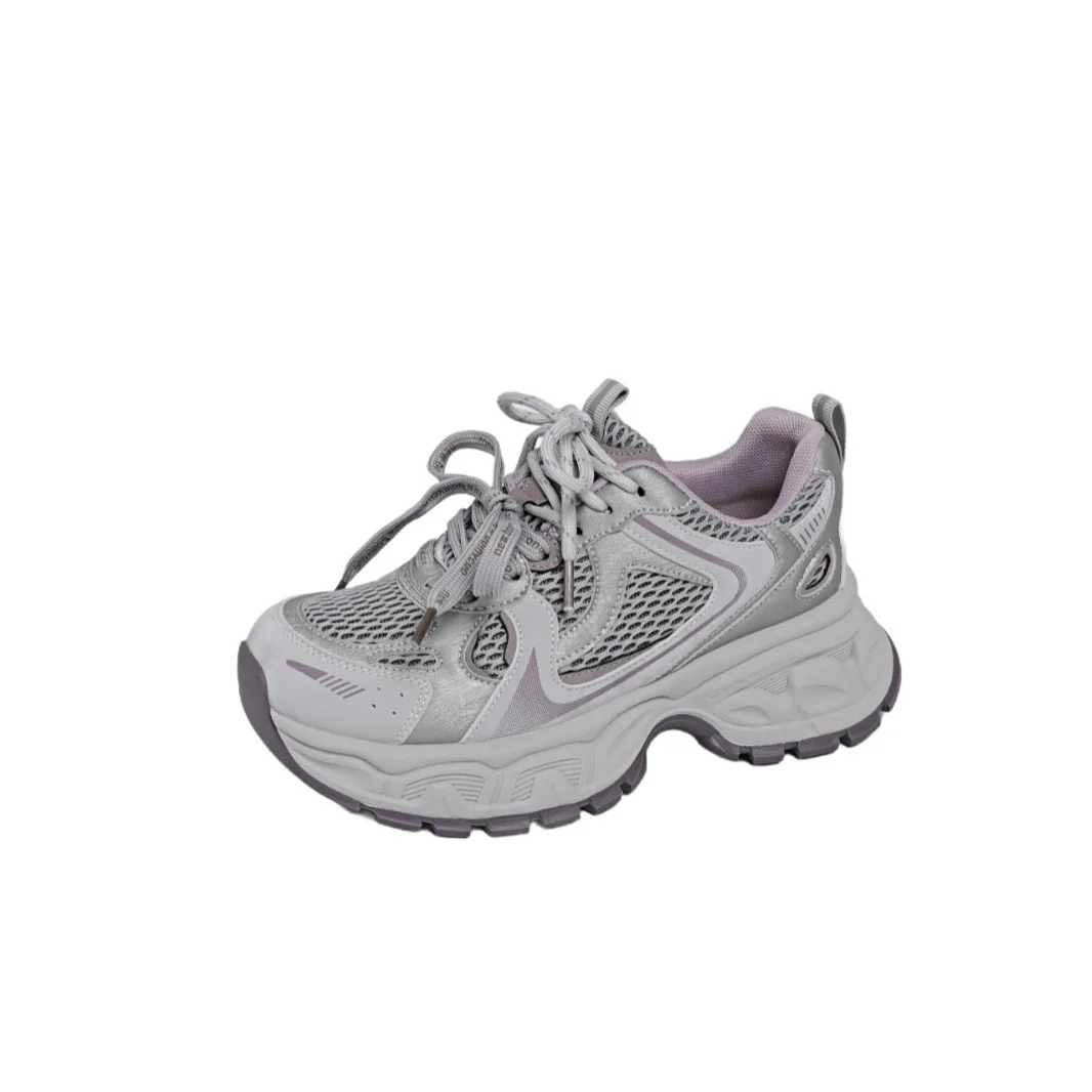 Damen Sportliche Lauf Sneakers mit atmungsaktiver Mesh-Oberfläche und robustem Sohlenprofil Heidi Mode - Image 5