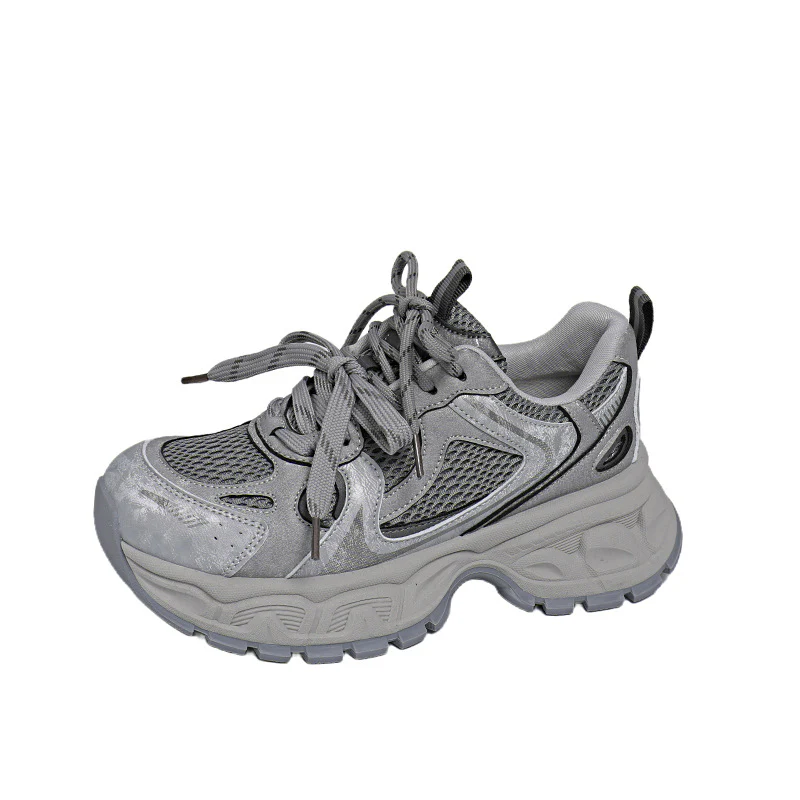 Damen Sportliche Lauf Sneakers mit atmungsaktiver Mesh-Oberfläche und robustem Sohlenprofil Heidi Mode - Image 8