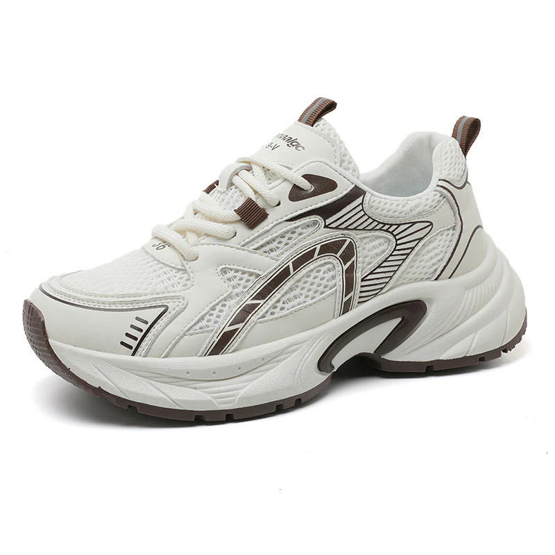 Damen Sportliche Lauf Sneakers mit atmungsaktiver Netzstruktur und innovativer Dämpfung Heidi Mode - Image 5