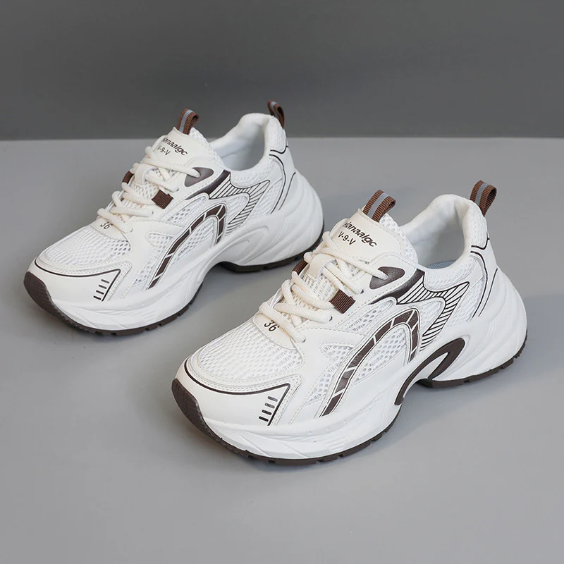 Damen Sportliche Lauf Sneakers mit atmungsaktiver Netzstruktur und innovativer Dämpfung Heidi Mode - Image 6