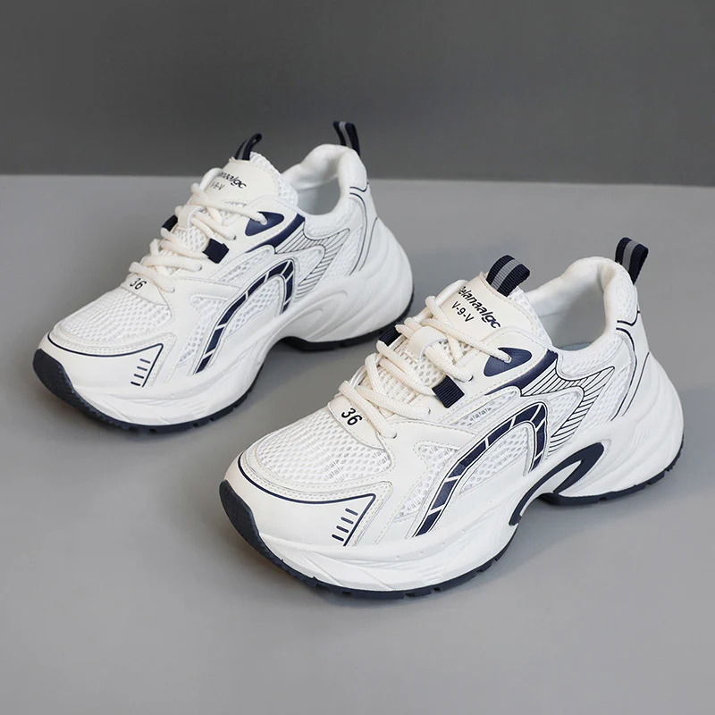 Damen Sportliche Lauf Sneakers mit atmungsaktiver Netzstruktur und innovativer Dämpfung Heidi Mode - Image 7
