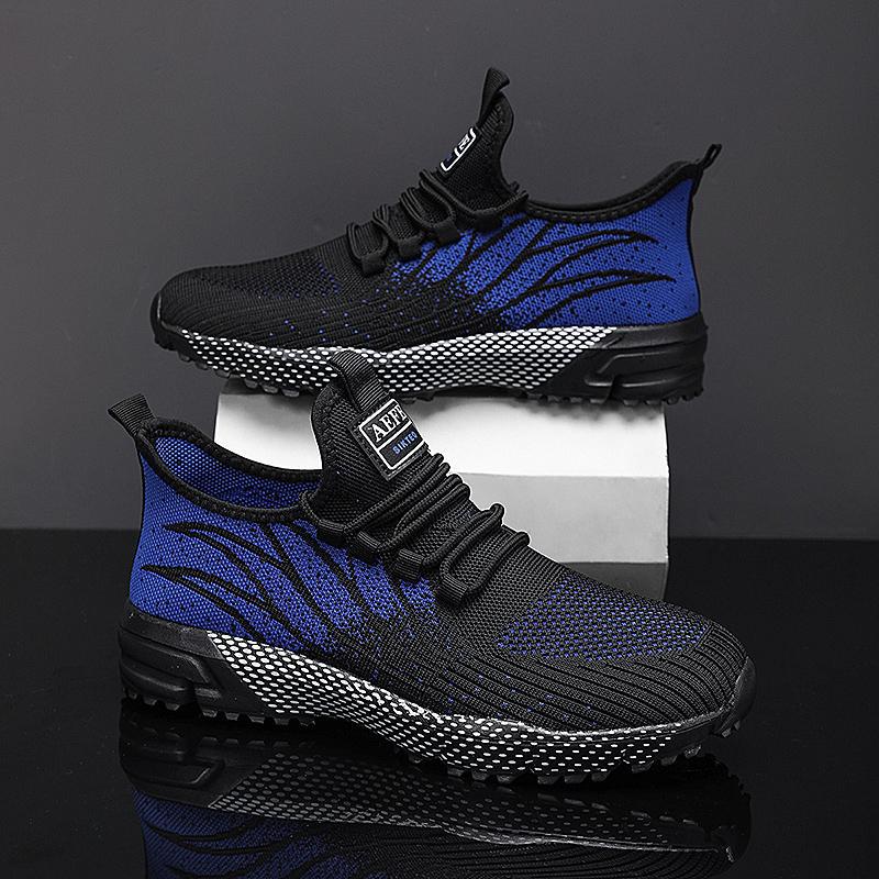 Damen Sportliche Lauf-Sneakers mit modernem Strickdesign Heidi Mode - Image 3