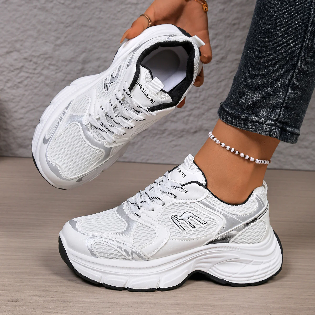 Damen Sportliche Lauf- und Freizeitschuhe Heidi Mode - Image 2