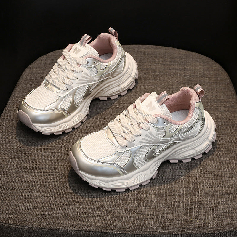 Damen Sportliche Lauf- und Freizeitschuhe mit atmungsaktivem Obermaterial und rutschfester Sohle Heidi Mode - Image 2