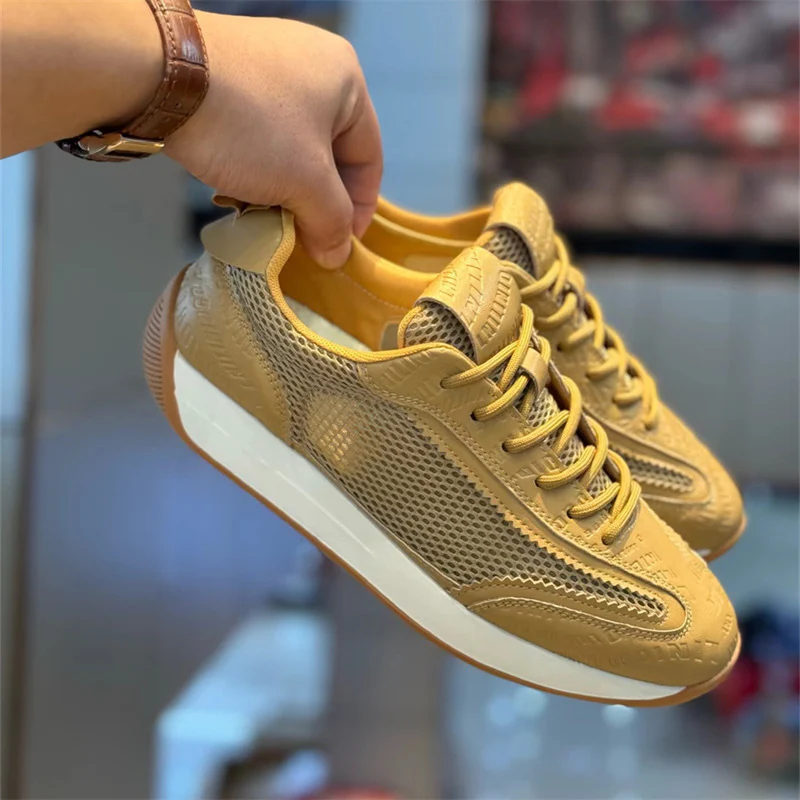 Damen Sportliche Lauf- und Freizeitschuhe mit atmungsaktiver Mesh-Oberfläche und dämpfendem Fußbett Heidi Mode - Image 4