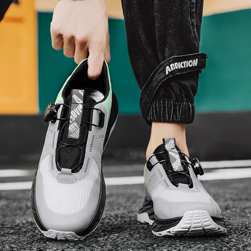 Damen Sportliche Lauf- und Freizeitschuhe mit innovativem Schnellschnür-System Heidi Mode - Image 3