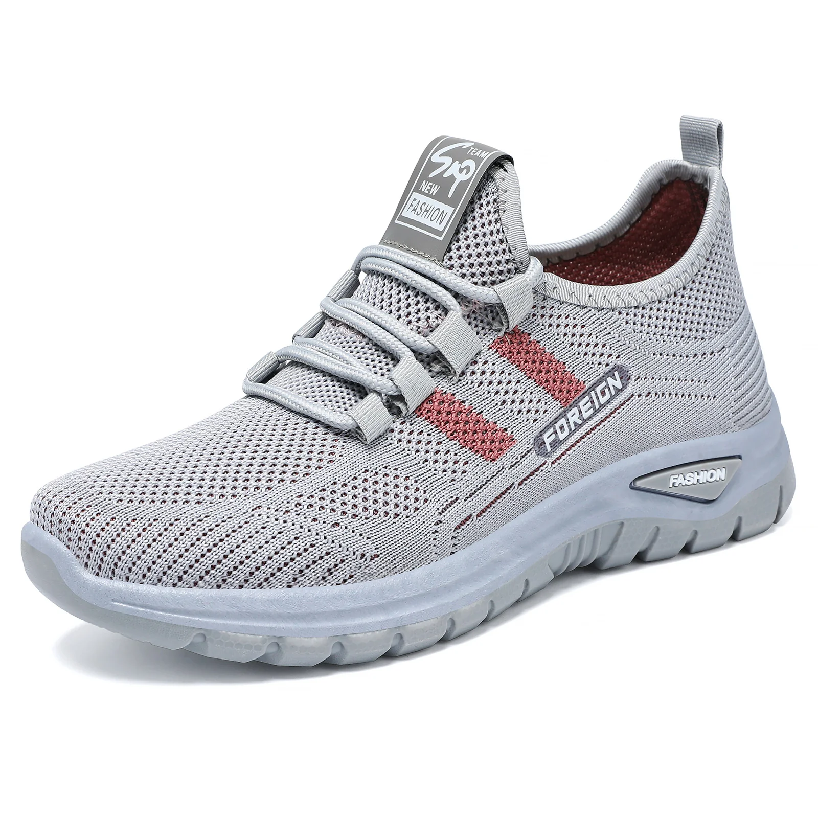 Damen Sportliche Lauf- und Freizeitsneakers mit dämpfender Sohle und atmungsaktivem Mesh-Obermaterial Heidi Mode - Image 5