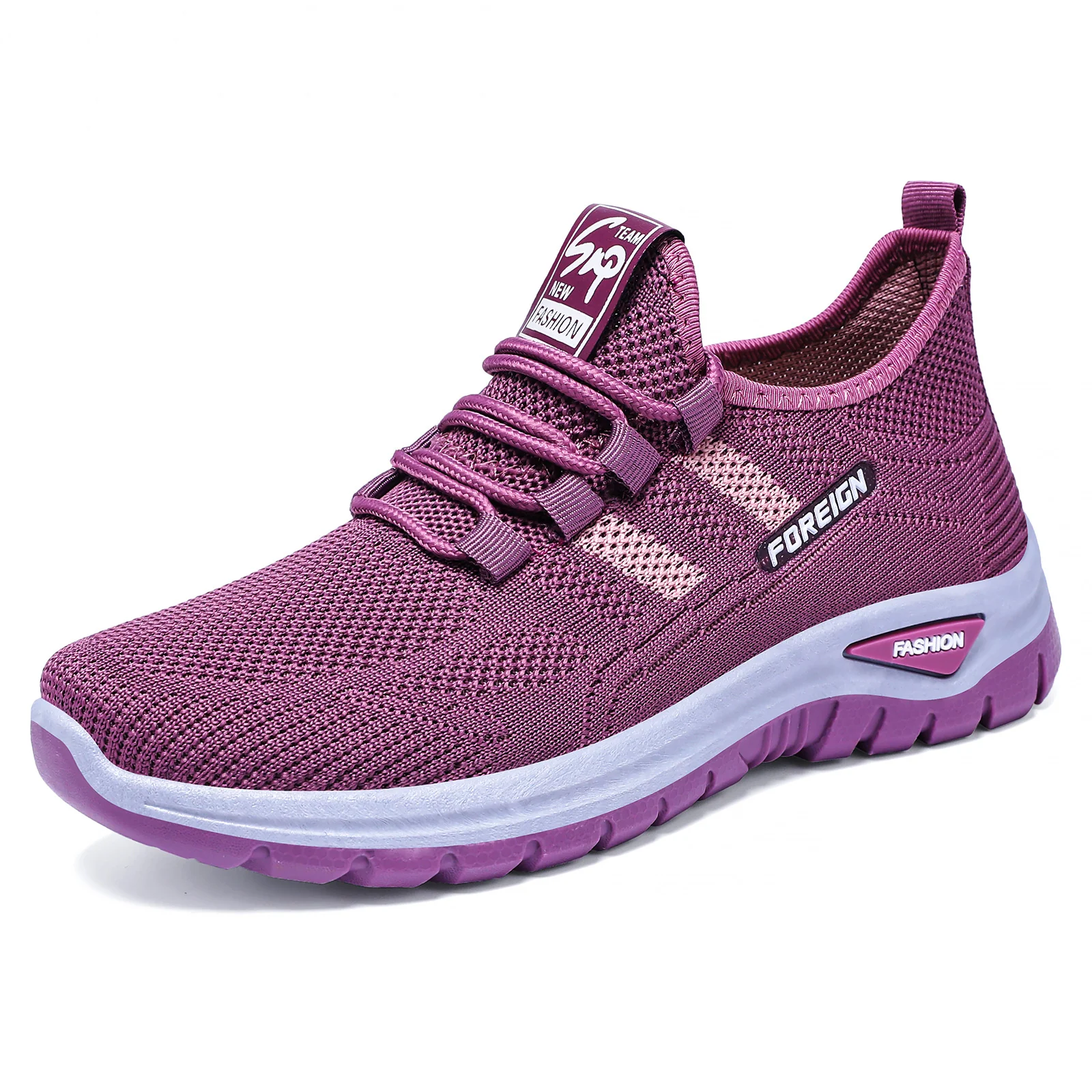 Damen Sportliche Lauf- und Freizeitsneakers mit dämpfender Sohle und atmungsaktivem Mesh-Obermaterial Heidi Mode - Image 7