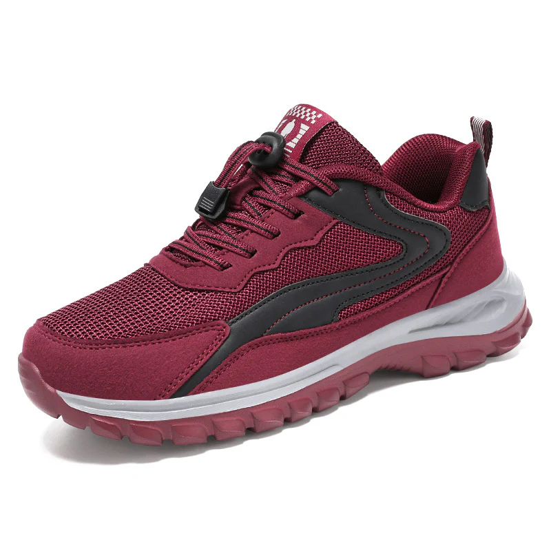 Damen sportliche Laufschuh mit atmungsaktivem Obermaterial und elastischen Schnellschnürsystem Heidi Mode - Image 6