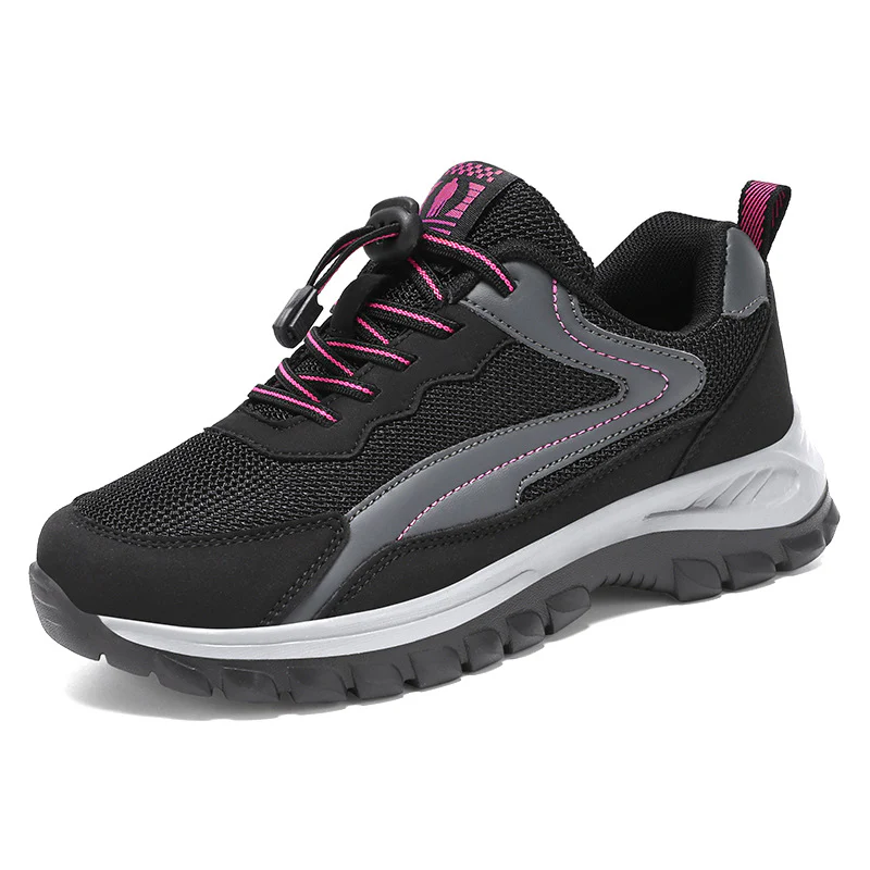 Damen sportliche Laufschuh mit atmungsaktivem Obermaterial und elastischen Schnellschnürsystem Heidi Mode - Image 7