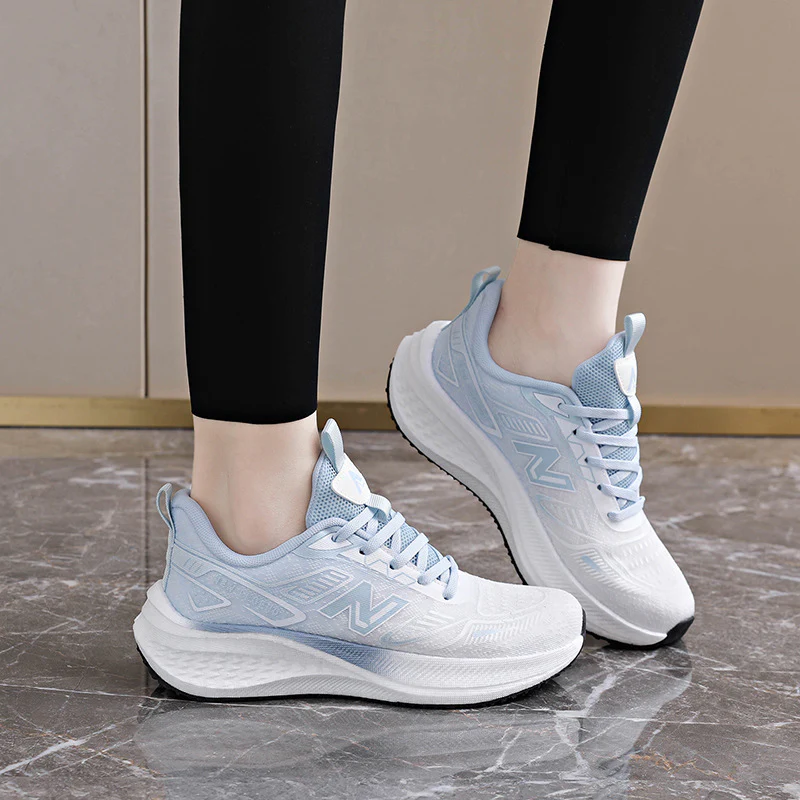 Damen Sportliche Laufschuhe mit atmungsaktivem Mesh-Obermaterial und dämpfendem Sohlenprofil Heidi Mode - Image 3