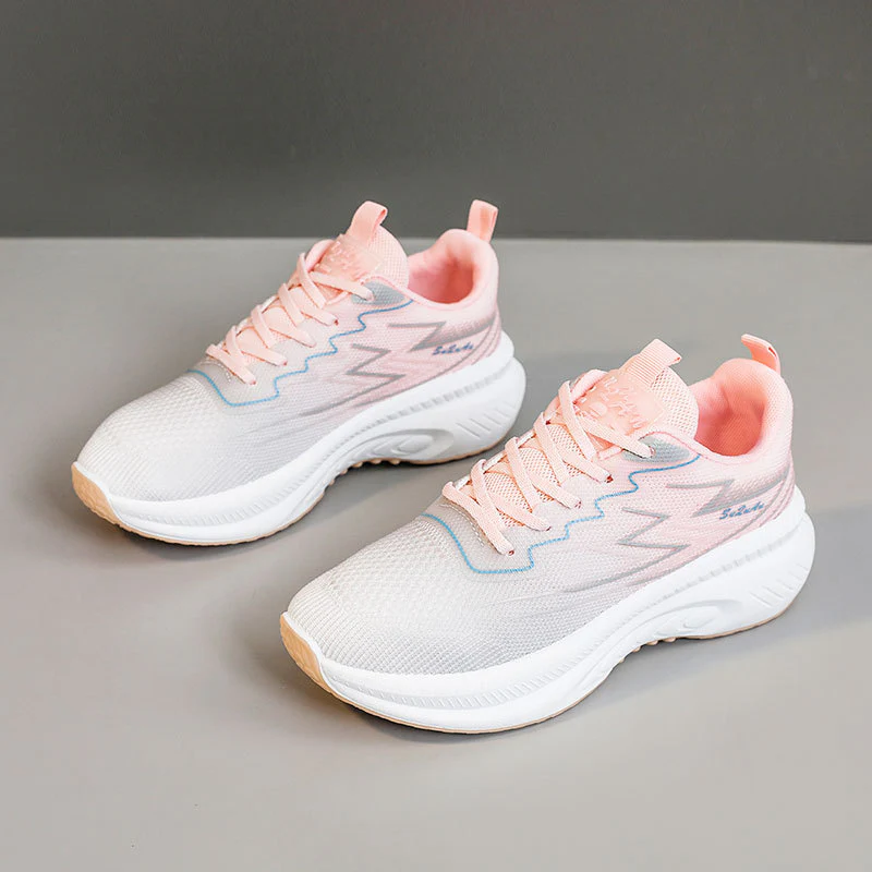 Damen Sportliche Laufschuhe mit atmungsaktivem Mesh-Obermaterial und dämpfender Sohle Heidi Mode - Image 7